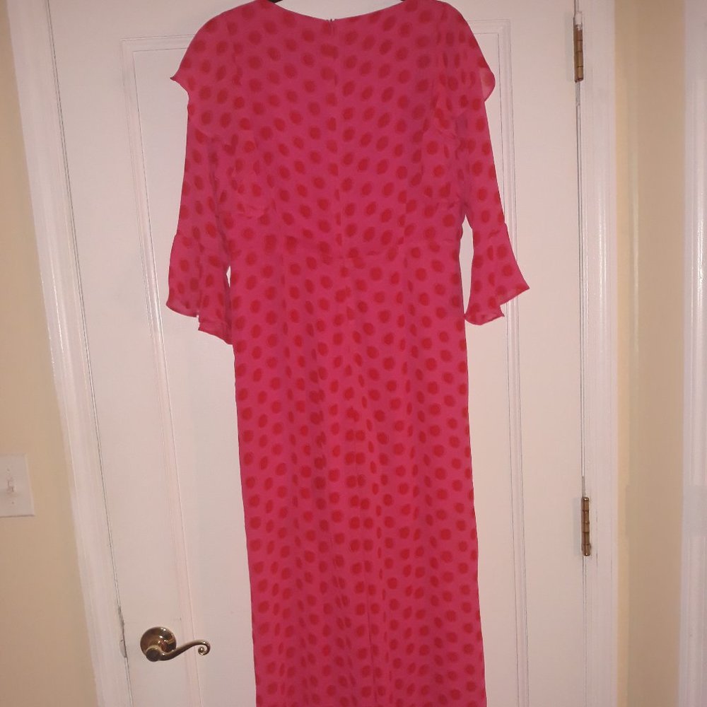 Pink & Red Jumpsuit